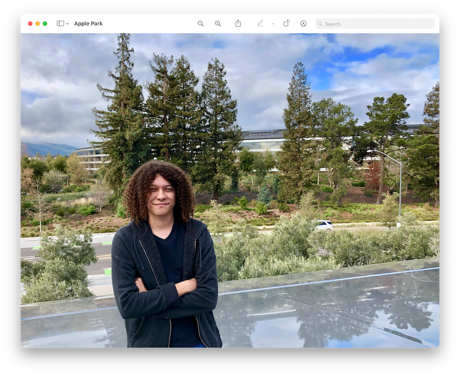 Jeremy at Apple Park